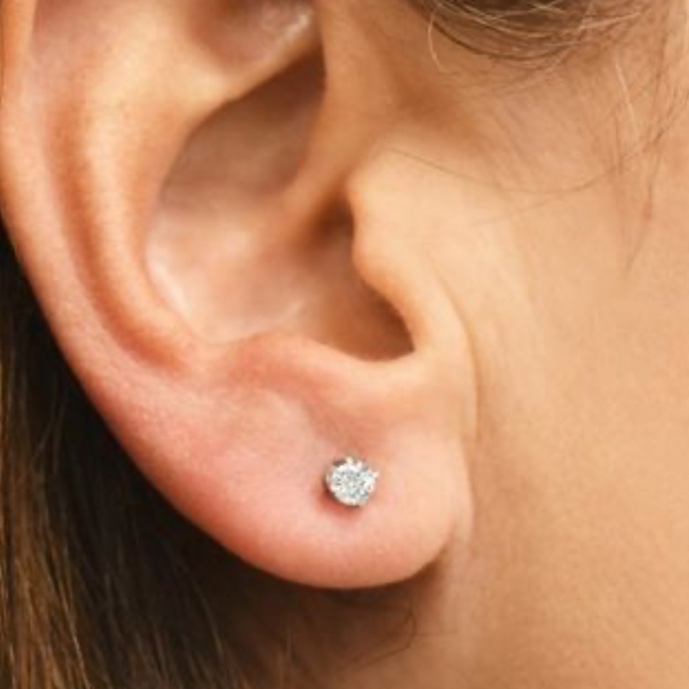DIAMOND EARRINGS - Picture 5 of 5